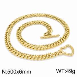 SS Gold-Plating Necklace