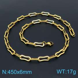 SS Gold-Plating Necklace