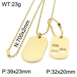 SS Gold-Plating Necklace