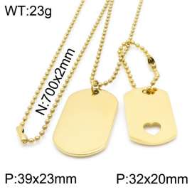 SS Gold-Plating Necklace