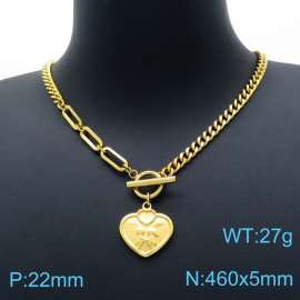 SS Gold-Plating Necklace