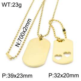 SS Gold-Plating Necklace