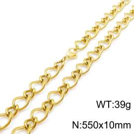 SS Gold-Plating Necklace