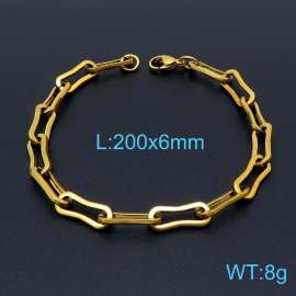 Stainless Steel Gold-plating Bracelet