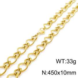 SS Gold-Plating Necklace