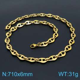 SS Gold-Plating Necklace