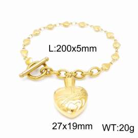 Stainless Steel Gold-plating Bracelet