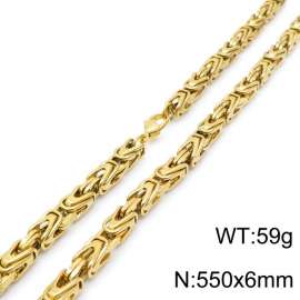 SS Gold-Plating Necklace