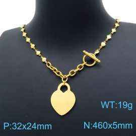 SS Gold-Plating Necklace