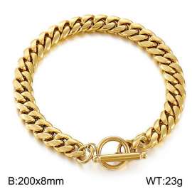 Stainless Steel Gold-plating Bracelet