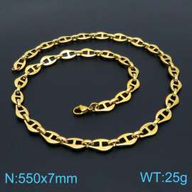 SS Gold-Plating Necklace