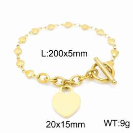 Stainless Steel Gold-plating Bracelet