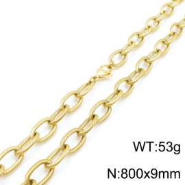 SS Gold-Plating Necklace