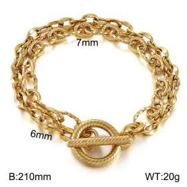 Stainless Steel Gold-plating Bracelet