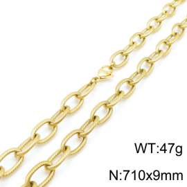 SS Gold-Plating Necklace