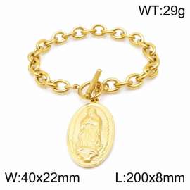 Stainless Steel Gold-plating Bracelet