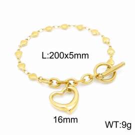 Stainless Steel Gold-plating Bracelet