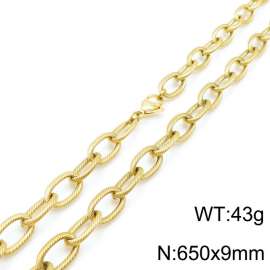 SS Gold-Plating Necklace