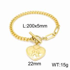 Stainless Steel Gold-plating Bracelet