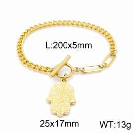 Stainless Steel Gold-plating Bracelet