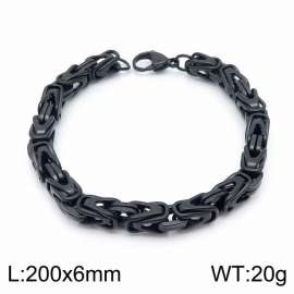 Stainless Steel Black-plating Bracelet