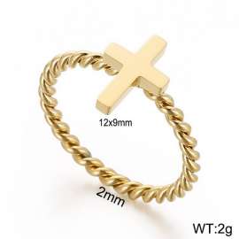 Stainless Steel Gold-plating Ring