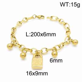 Stainless Steel Gold-plating Bracelet