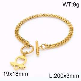 Stainless Steel Gold-plating Bracelet