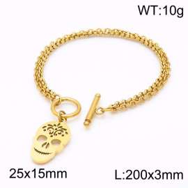 Stainless Steel Gold-plating Bracelet