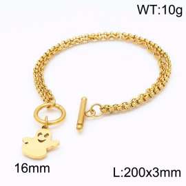 Stainless Steel Gold-plating Bracelet