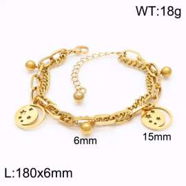 Stainless Steel Gold-plating Bracelet