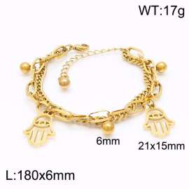 Stainless Steel Gold-plating Bracelet