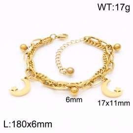 Stainless Steel Gold-plating Bracelet