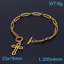 Stainless Steel Gold-plating Bracelet