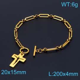 Stainless Steel Gold-plating Bracelet