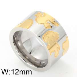 Stainless Steel Gold-plating Ring