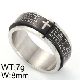 Stainless Steel Black-plating Ring