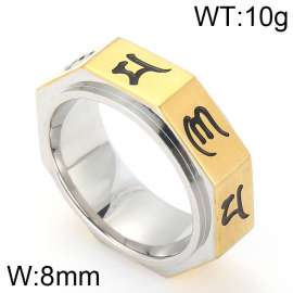 Stainless Steel Gold-plating Ring