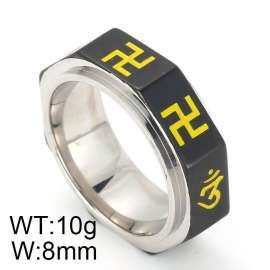 Stainless Steel Black-plating Ring