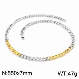 SS Gold-Plating Necklace