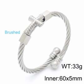 Stainless Steel Wire Bangle