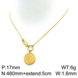 SS Gold-Plating Necklace