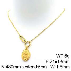 SS Gold-Plating Necklace