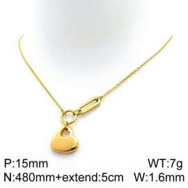 SS Gold-Plating Necklace