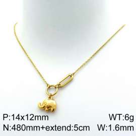 SS Gold-Plating Necklace