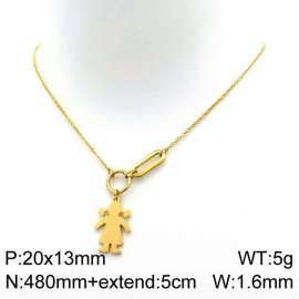 SS Gold-Plating Necklace