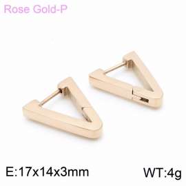 SS Rose Gold-Plating Earring