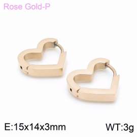 SS Rose Gold-Plating Earring