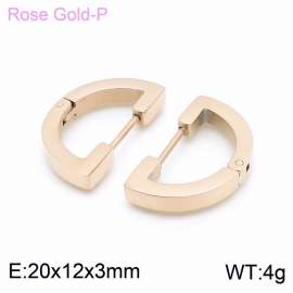 SS Rose Gold-Plating Earring