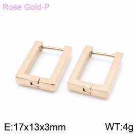 SS Rose Gold-Plating Earring